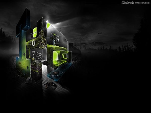PhotoshopO(sh)Ӌ3DЧB(ti)Ȧ